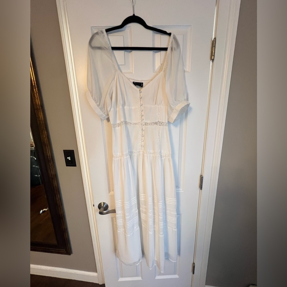 ASOS Design white dress